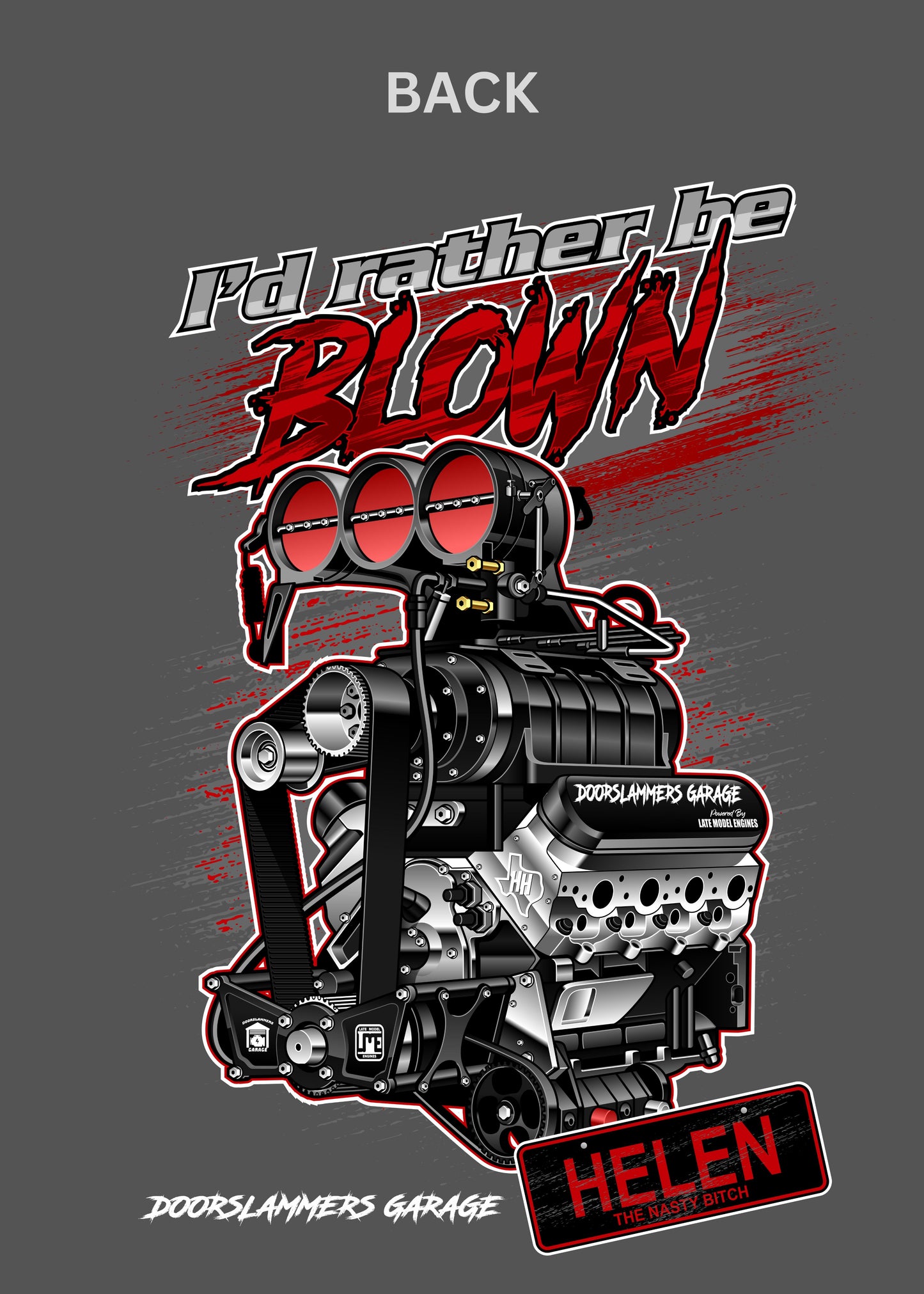 I'D RATHER BE BLOWN T SHIRTS
