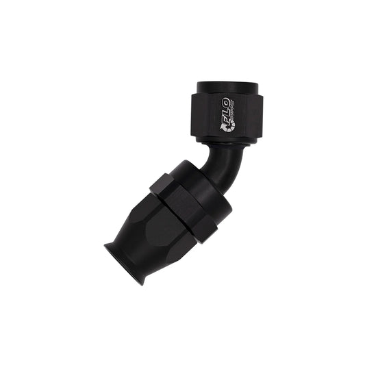 AN PTFE 45 Degree Swivel Hose End
