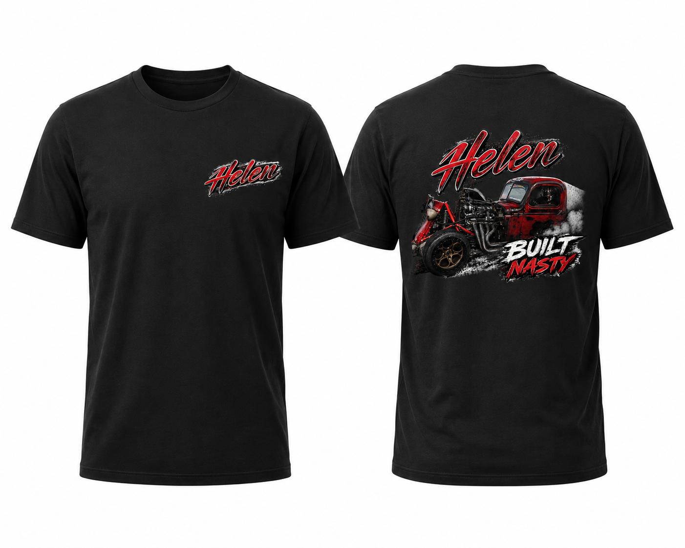 "Helen" The Burnout Rat Rod Shirt
