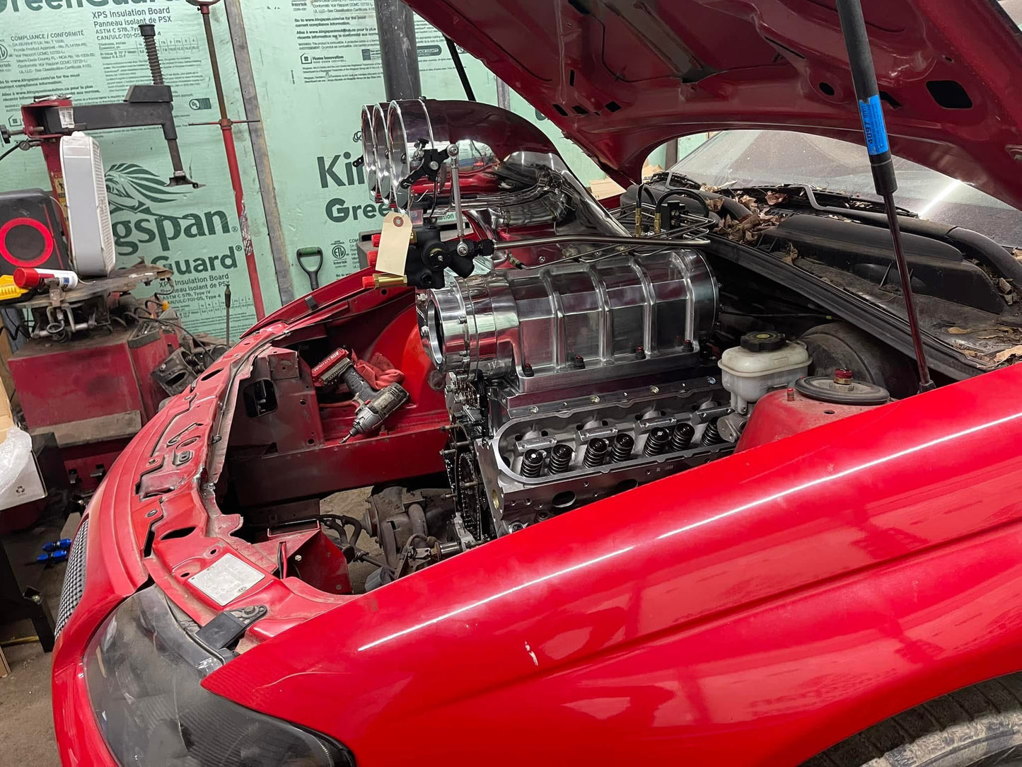 Big and Ugly Injector Hat 10.5" Tall 5 9/16" Blades